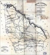 Union District 1825 surveyed 1820, South Carolina State Atlas 1825 Surveyed 1817 to 1821 aka Mills's Atlas